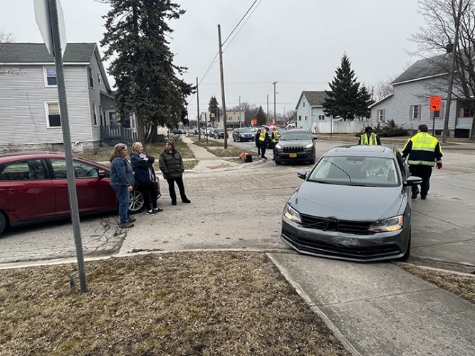 Authorities respond to twocar crash along restarted detour News